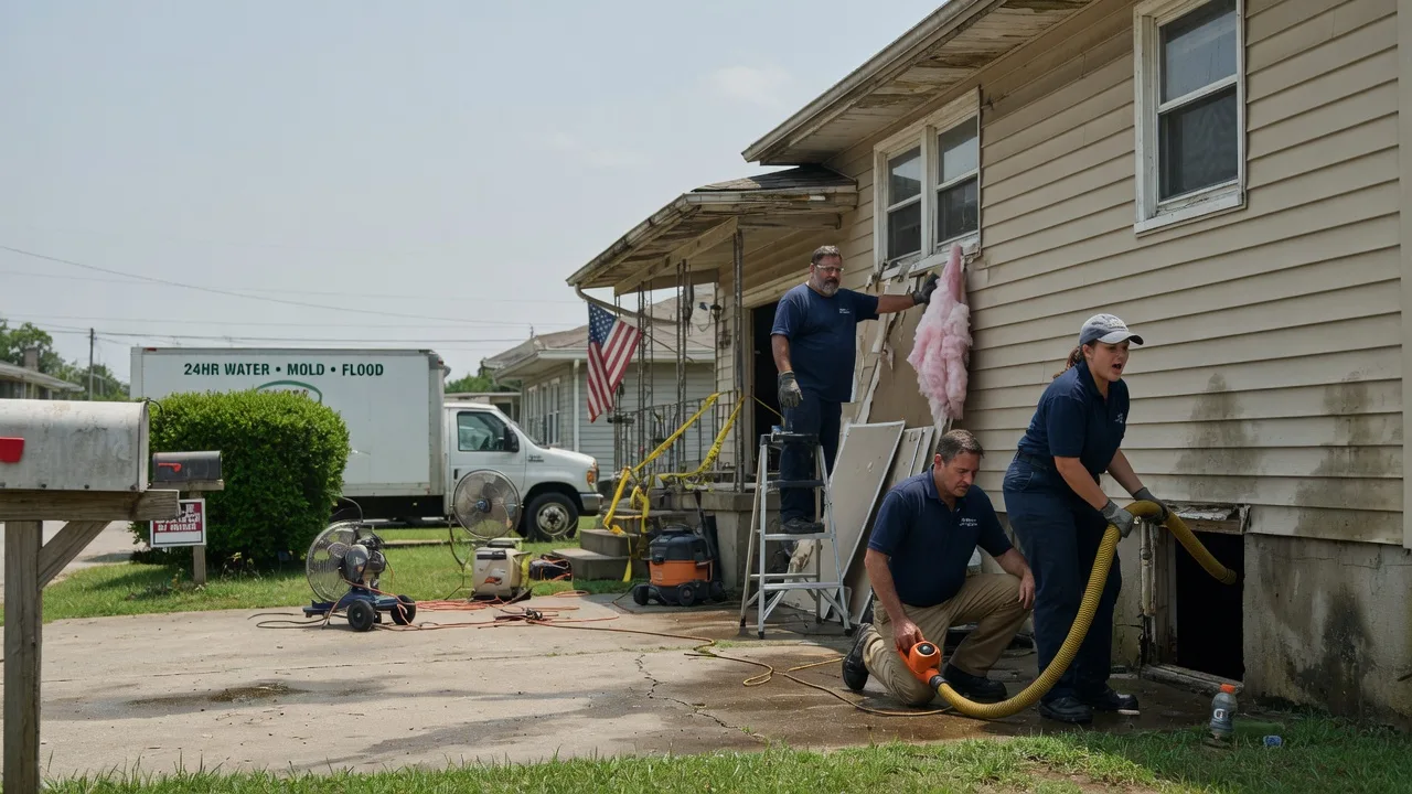 Water Damage Repair in Grayson, LA near me